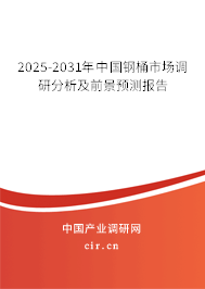 2025-2031年中國鋼桶市場調(diào)研分析及前景預(yù)測報告