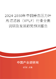 2024-2030年中國垂直壓力葉片過濾器（VPLF）行業(yè)全面調(diào)研及發(fā)展趨勢預(yù)測報(bào)告