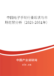 中國電子手輪行業(yè)現(xiàn)狀與市場前景分析（2025-2031年）