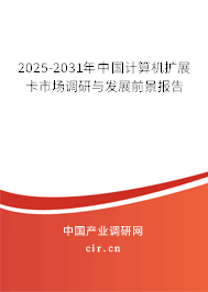 2025-2031年中國計(jì)算機(jī)擴(kuò)展卡市場調(diào)研與發(fā)展前景報(bào)告