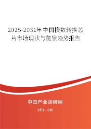 2025-2031年中國模數(shù)轉(zhuǎn)換芯片市場(chǎng)現(xiàn)狀與前景趨勢(shì)報(bào)告