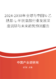 2024-2030年全球與中國(guó)N-乙?；?L-半胱氨酸行業(yè)發(fā)展深度調(diào)研與未來趨勢(shì)預(yù)測(cè)報(bào)告