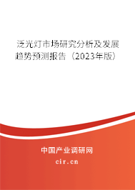 泛光燈市場(chǎng)研究分析及發(fā)展趨勢(shì)預(yù)測(cè)報(bào)告（2023年版）