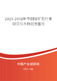 2025-2031年中國(guó)鉍礦石行業(yè)研究與市場(chǎng)前景報(bào)告