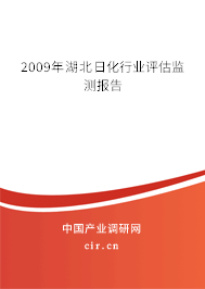 2009年湖北日化行業(yè)評(píng)估監(jiān)測(cè)報(bào)告