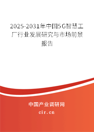 2025-2031年中國5G智慧工廠行業(yè)發(fā)展研究與市場前景報(bào)告