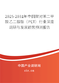 2025-2031年中國(guó)聚對(duì)苯二甲酸乙二醇酯（PET）行業(yè)深度調(diào)研與發(fā)展趨勢(shì)預(yù)測(cè)報(bào)告