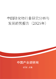 中國硅化物行業(yè)研究分析與發(fā)展趨勢報(bào)告（2025年）