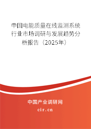 中國電能質(zhì)量在線監(jiān)測(cè)系統(tǒng)行業(yè)市場(chǎng)調(diào)研與發(fā)展趨勢(shì)分析報(bào)告（2025年）