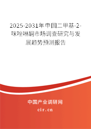 2025-2031年中國二甲基-2-咪唑啉酮市場調(diào)查研究與發(fā)展趨勢預(yù)測報(bào)告