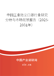 中國工業(yè)防塵口罩行業(yè)研究分析與市場前景報告（2025-2031年）