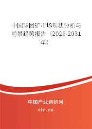中國球團礦市場現(xiàn)狀分析與前景趨勢報告（2025-2031年）