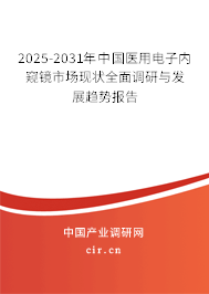 2025-2031年中國(guó)醫(yī)用電子內(nèi)窺鏡市場(chǎng)現(xiàn)狀全面調(diào)研與發(fā)展趨勢(shì)報(bào)告 2025-2031年中國(guó)醫(yī)用電子內(nèi)窺鏡市場(chǎng)現(xiàn)狀全面調(diào)研與發(fā)展趨勢(shì)報(bào)告