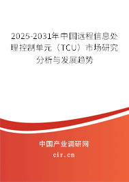 2025-2031年中國(guó)遠(yuǎn)程信息處理控制單元（TCU）市場(chǎng)研究分析與發(fā)展趨勢(shì)