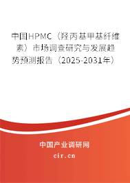 中國(guó)HPMC（羥丙基甲基纖維素）市場(chǎng)調(diào)查研究與發(fā)展趨勢(shì)預(yù)測(cè)報(bào)告（2025-2031年）
