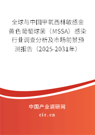 全球與中國甲氧西林敏感金黃色葡萄球菌（MSSA）感染行業(yè)調(diào)查分析及市場前景預(yù)測報告（2025-2031年）