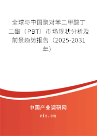 全球與中國聚對苯二甲酸丁二酯（PBT）市場現(xiàn)狀分析及前景趨勢報告（2025-2031年）