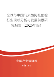 全球與中國馬來酸阿扎他啶行業(yè)現(xiàn)狀分析與發(fā)展前景研究報告（2025年版）