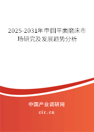 2025-2031年中國(guó)平面磨床市場(chǎng)研究及發(fā)展趨勢(shì)分析