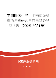 中國圖像引導手術輔助設備市場調查研究與前景趨勢預測報告（2025-2031年）