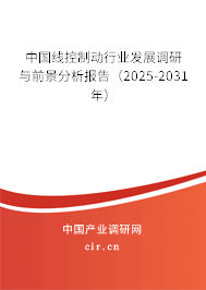 中國線控制動行業(yè)發(fā)展調(diào)研與前景分析報告（2025-2031年）