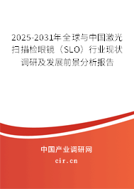2025-2031年全球與中國(guó)激光掃描檢眼鏡（SLO）行業(yè)現(xiàn)狀調(diào)研及發(fā)展前景分析報(bào)告