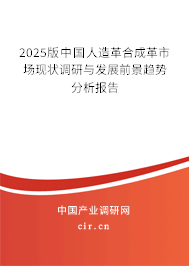 2025版中國人造革合成革市場現(xiàn)狀調研與發(fā)展前景趨勢分析報告