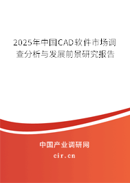 2025年中國CAD軟件市場(chǎng)調(diào)查分析與發(fā)展前景研究報(bào)告