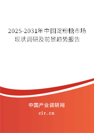 2025-2031年中國(guó)淀粉糖市場(chǎng)現(xiàn)狀調(diào)研及前景趨勢(shì)報(bào)告
