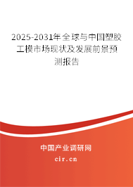 2025-2031年全球與中國(guó)塑膠工模市場(chǎng)現(xiàn)狀及發(fā)展前景預(yù)測(cè)報(bào)告