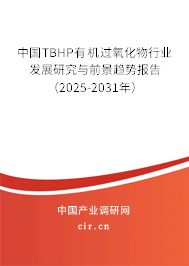 中國(guó)TBHP有機(jī)過(guò)氧化物行業(yè)發(fā)展研究與前景趨勢(shì)報(bào)告（2025-2031年）