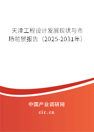 天津工程設(shè)計發(fā)展現(xiàn)狀與市場前景報告（2025-2031年）