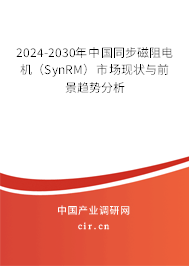 2024-2030年中國(guó)同步磁阻電機(jī)（SynRM）市場(chǎng)現(xiàn)狀與前景趨勢(shì)分析