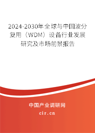2024-2030年全球與中國波分復(fù)用（WDM）設(shè)備行業(yè)發(fā)展研究及市場前景報告