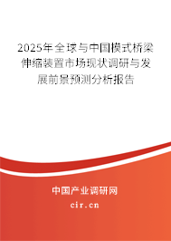 2025年全球與中國模式橋梁伸縮裝置市場現狀調研與發(fā)展前景預測分析報告