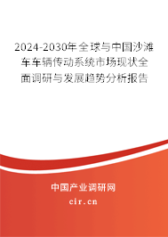 2024-2030年全球與中國沙灘車車輛傳動系統市場現狀全面調研與發(fā)展趨勢分析報告