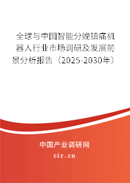 全球與中國智能分娩鎮(zhèn)痛機(jī)器人行業(yè)市場調(diào)研及發(fā)展前景分析報(bào)告（2025-2030年）