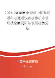 2024-2030年全球與中國(guó)單通道和雙通道儀表板相機(jī)市場(chǎng)現(xiàn)狀全面調(diào)研與發(fā)展趨勢(shì)分析