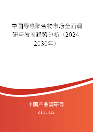 中國導熱聚合物市場全面調研與發(fā)展趨勢分析（2024-2030年）