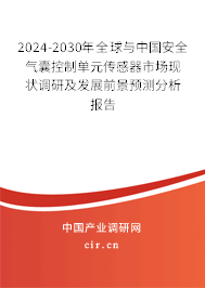 2024-2030年全球與中國安全氣囊控制單元傳感器市場(chǎng)現(xiàn)狀調(diào)研及發(fā)展前景預(yù)測(cè)分析報(bào)告
