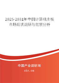 2025-2031年中國計算機(jī)主板市場現(xiàn)狀調(diào)研與前景分析