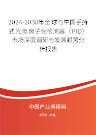 2024-2030年全球與中國(guó)手持式光電離子化檢測(cè)器（PID）市場(chǎng)深度調(diào)研與發(fā)展趨勢(shì)分析報(bào)告