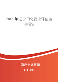 2009年遼寧日化行業(yè)評(píng)估監(jiān)測(cè)報(bào)告