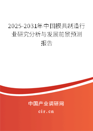 2025-2031年中國(guó)模具制造行業(yè)研究分析與發(fā)展前景預(yù)測(cè)報(bào)告