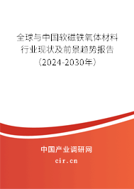全球與中國軟磁鐵氧體材料行業(yè)現(xiàn)狀及前景趨勢報(bào)告（2024-2030年）