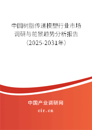 中國樹脂傳遞模塑行業(yè)市場調(diào)研與前景趨勢分析報告（2025-2031年）
