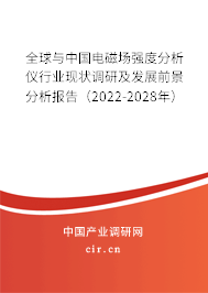 全球與中國電磁場強(qiáng)度分析儀行業(yè)現(xiàn)狀調(diào)研及發(fā)展前景分析報(bào)告（2022-2028年）