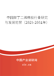 中國(guó)聚丁二烯橡膠行業(yè)研究與發(fā)展前景（2025-2031年）