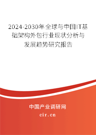 2024-2030年全球與中國IT基礎架構外包行業(yè)現狀分析與發(fā)展趨勢研究報告