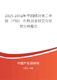 2025-2031年中國(guó)精對(duì)苯二甲酸（PTA）市場(chǎng)調(diào)查研究與前景分析報(bào)告